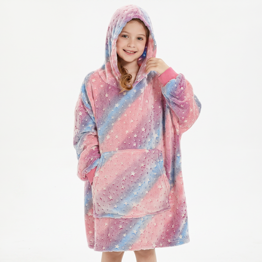 Capucha Polar - Estrellas Multicolor