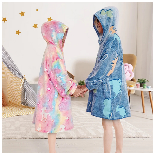 Capucha Polar - Unicornios Multicolor