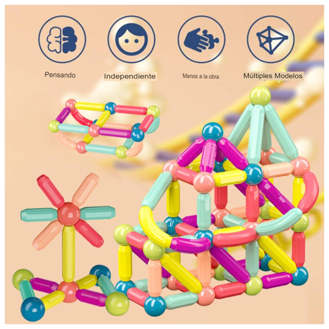 Juego de Construcción Magnético 36 pcs