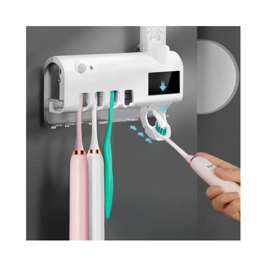 Dispensador de Pasta + Porta Cepillos UV